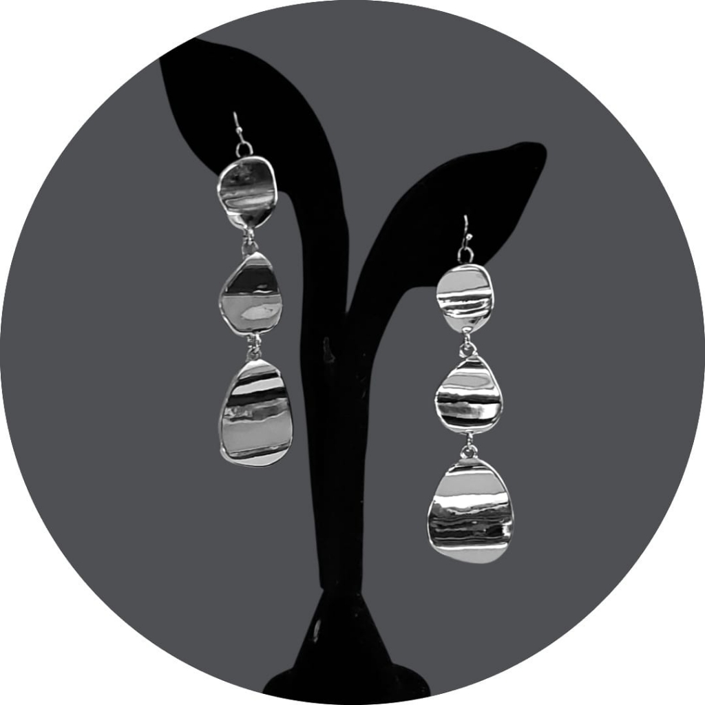 Elegant Silver Dangle Earrings